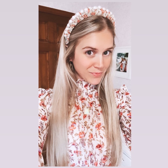 C&C California Accessories - Floral Pearl Headband